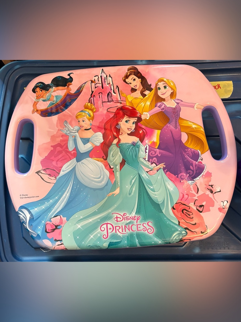 Disney Princess Multicolor Kids Scoot Racer With Handles Ages 18 Months & Up
